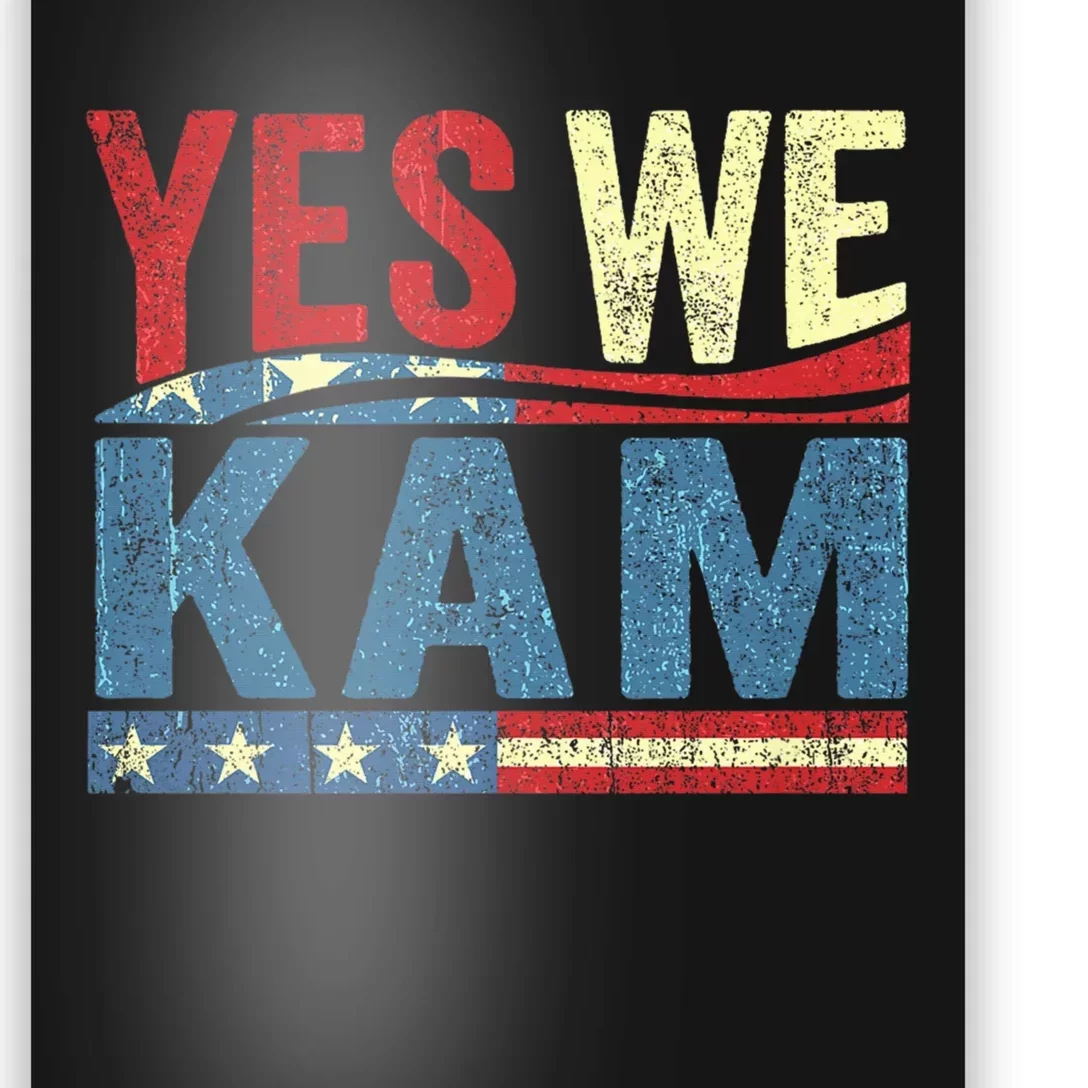 Yes We Kam Madam Kamala Harris Vote For Usa President 2024 Election Kamalaharris Poster