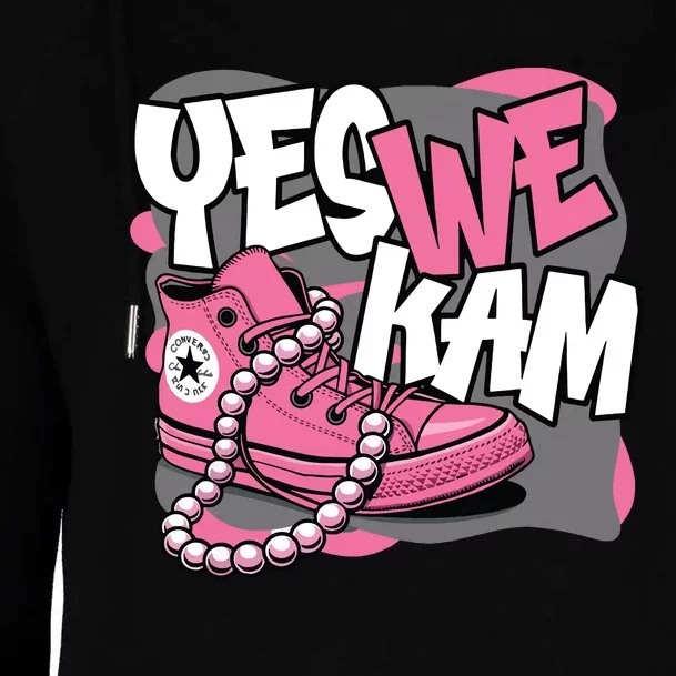 Yes We Kam Womens Funnel Neck Pullover Hood