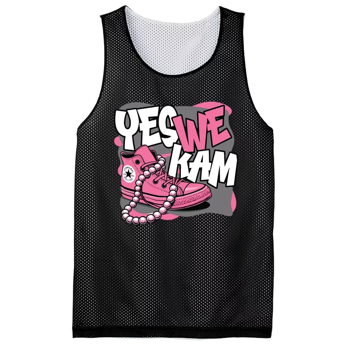 Yes We Kam Mesh Reversible Basketball Jersey Tank