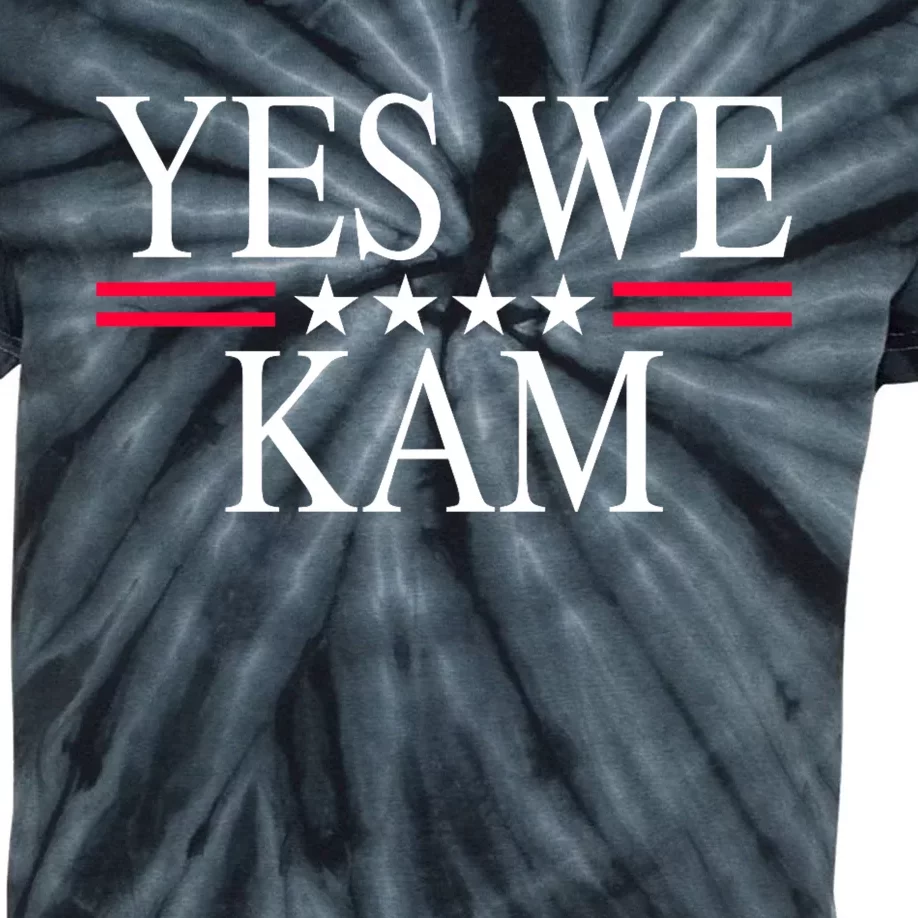 Yes We Kam Saying Quote Kids Tie-Dye T-Shirt