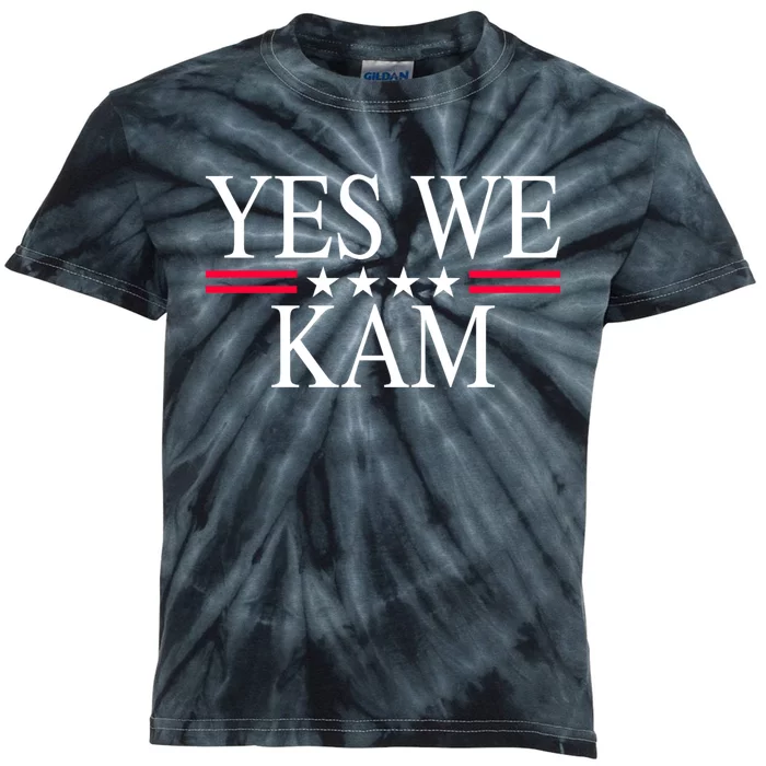 Yes We Kam Saying Quote Kids Tie-Dye T-Shirt