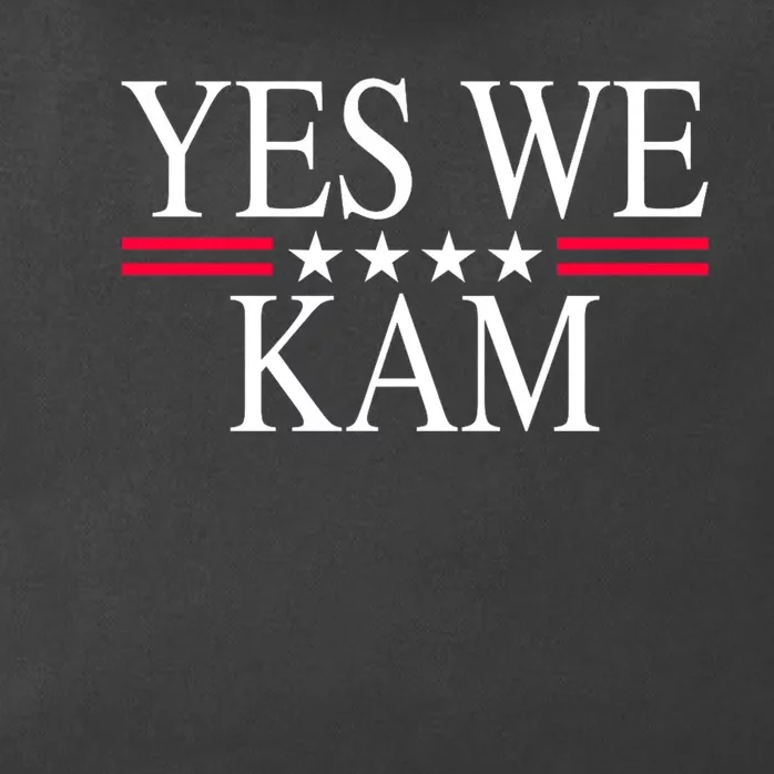 Yes We Kam Saying Quote Zip Tote Bag