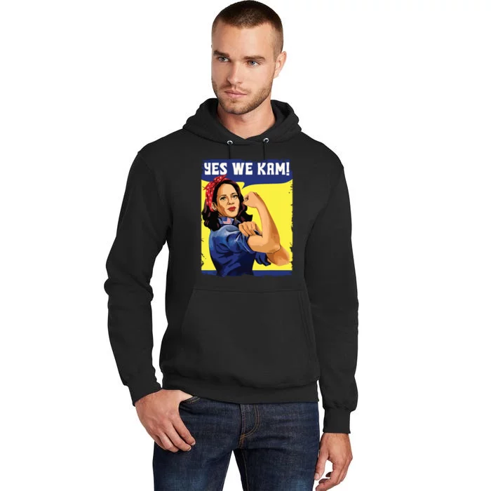 Yes We Kam Madam Harris Fun Tall Hoodie