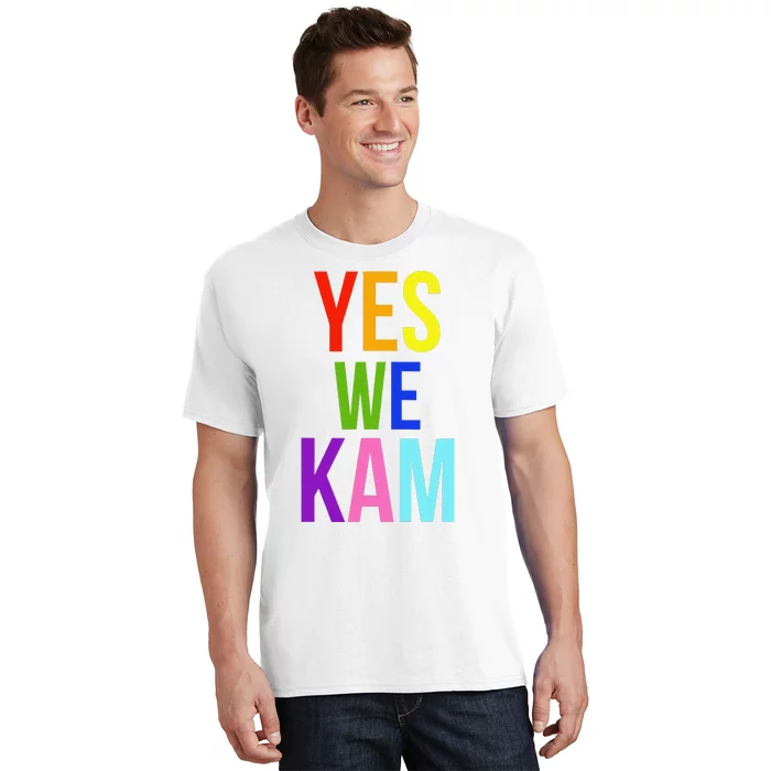 Yes We Kam Democrat Party Kamala Hariss Vote 2024 T-Shirt