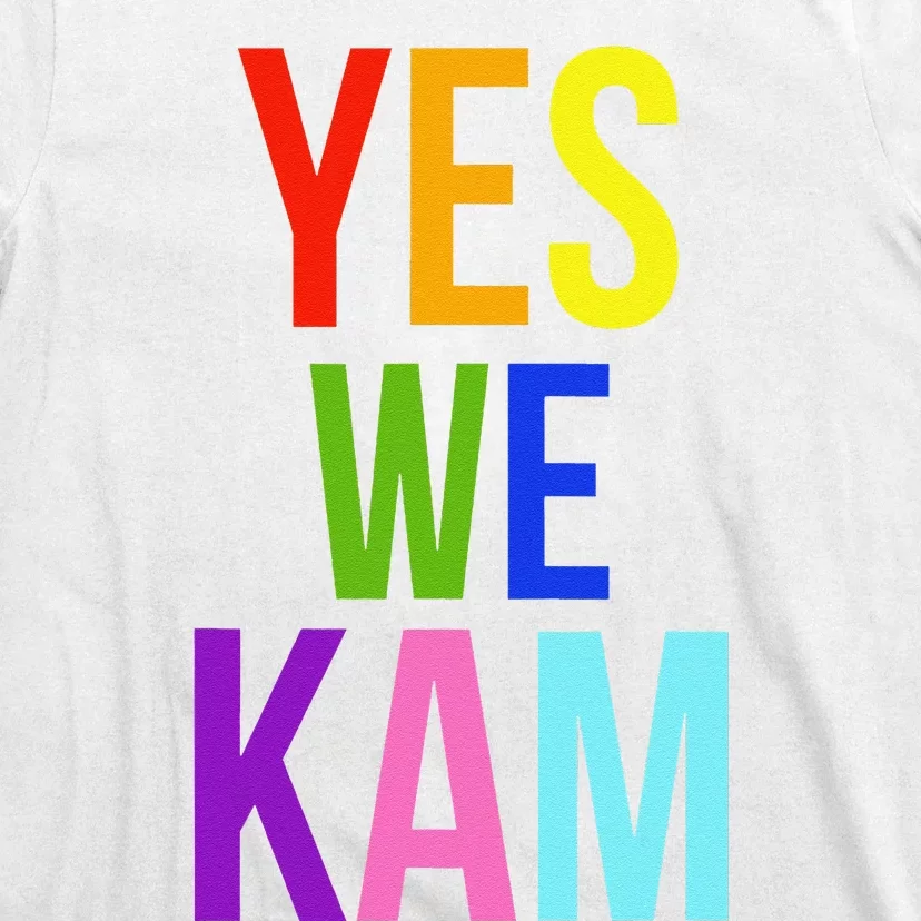 Yes We Kam Democrat Party Kamala Hariss Vote 2024 T-Shirt