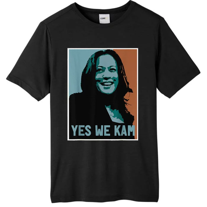 Yes We Kam Madam Harris Fun ChromaSoft Performance T-Shirt