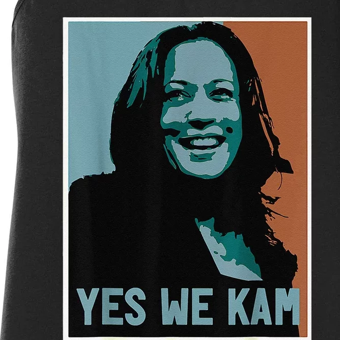 Yes We Kam Madam Harris Fun Women's Racerback Tank