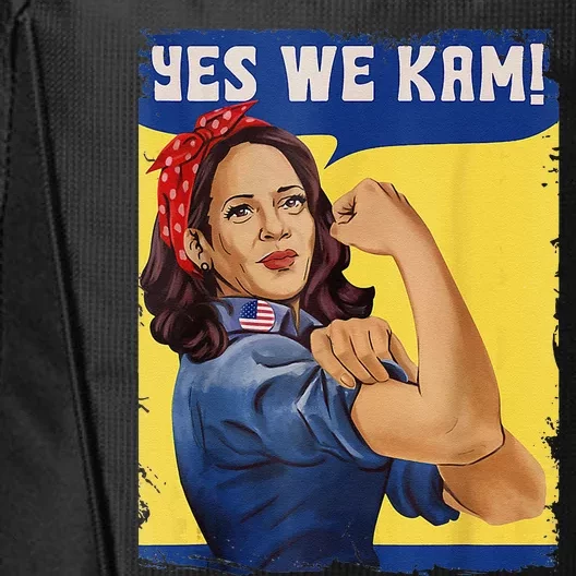 Yes We Kam Madam Harris Kamala Harris 2024 For President City Backpack