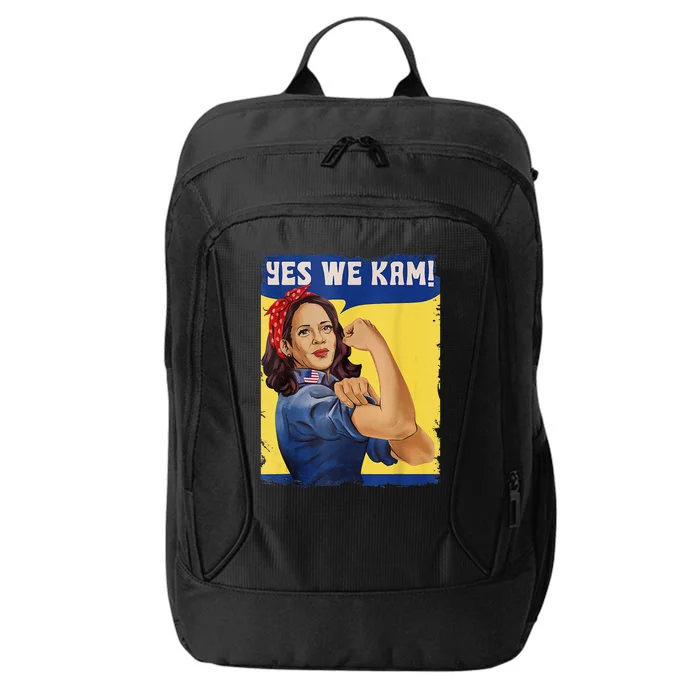 Yes We Kam Madam Harris Kamala Harris 2024 For President City Backpack