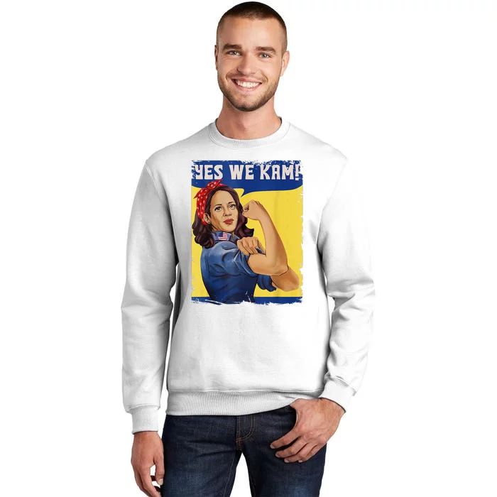 Yes We Kam Madam Harris Kamala Harris 2024 For President Sweatshirt