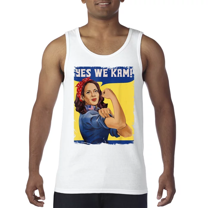 Yes We Kam Madam Harris Kamala Harris 2024 For President Tank Top