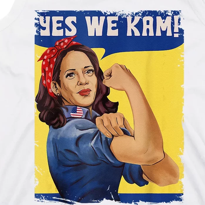 Yes We Kam Madam Harris Kamala Harris 2024 For President Tank Top