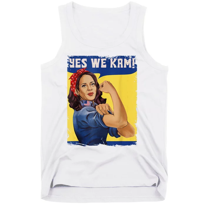 Yes We Kam Madam Harris Kamala Harris 2024 For President Tank Top