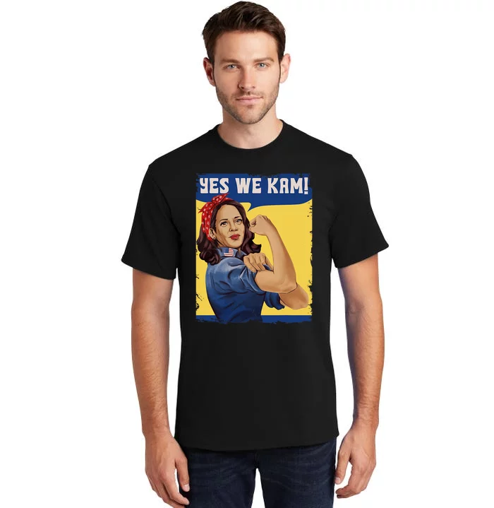 Yes We Kam Madam Harris Fun Tall T-Shirt