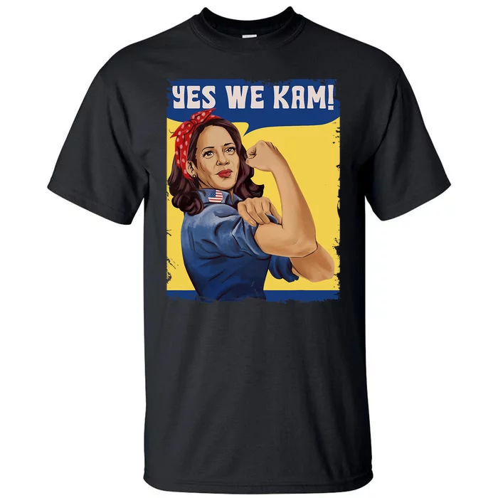 Yes We Kam Madam Harris Fun Tall T-Shirt