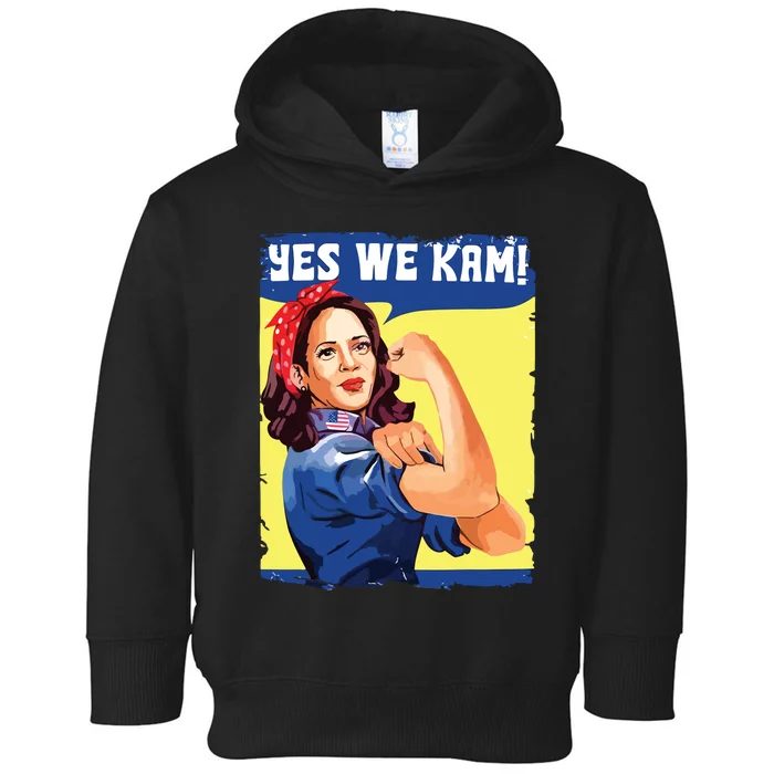 Yes We Kam Female President Toddler Hoodie