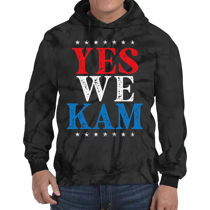 Yes We Kam Saying Quote Tie Dye Hoodie