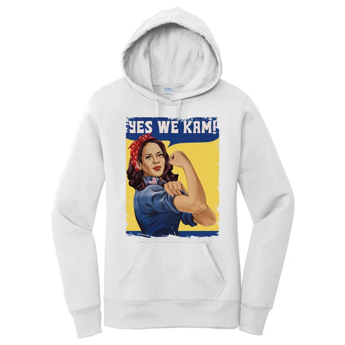 Yes We Kam Madam Harris Fun Women's Pullover Hoodie