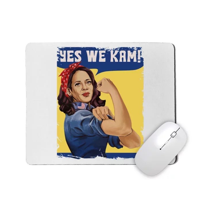 Yes We Kam Madam Harris Fun Mousepad