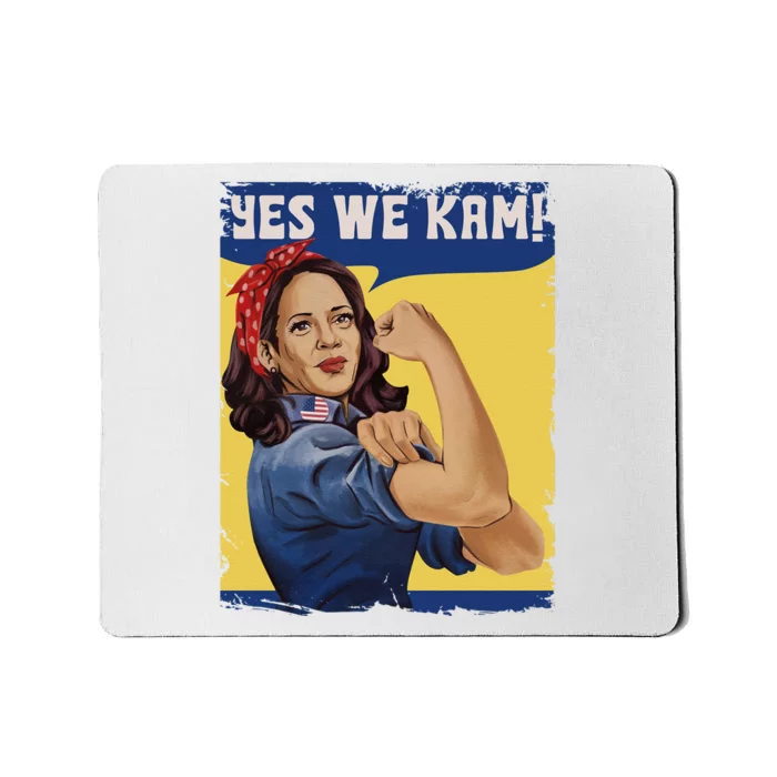 Yes We Kam Madam Harris Fun Mousepad