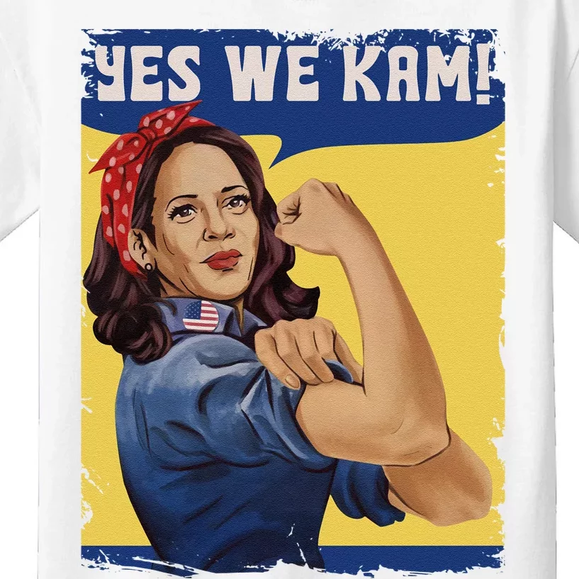 Yes We Kam Madam Harris Fun Kids T-Shirt