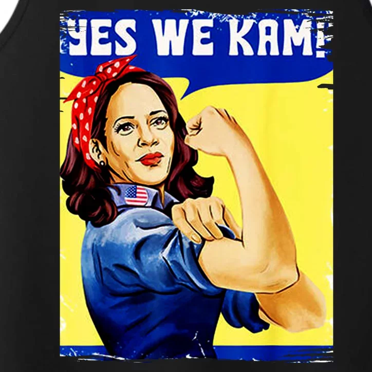 Yes We Kam Madam Harris Funny Performance Tank