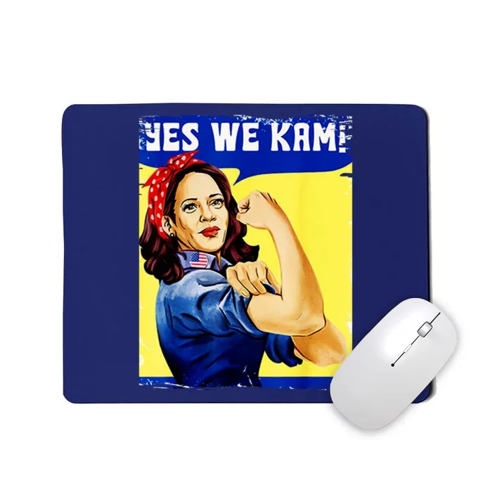 Yes We Kam Madam Harris Funny Mousepad