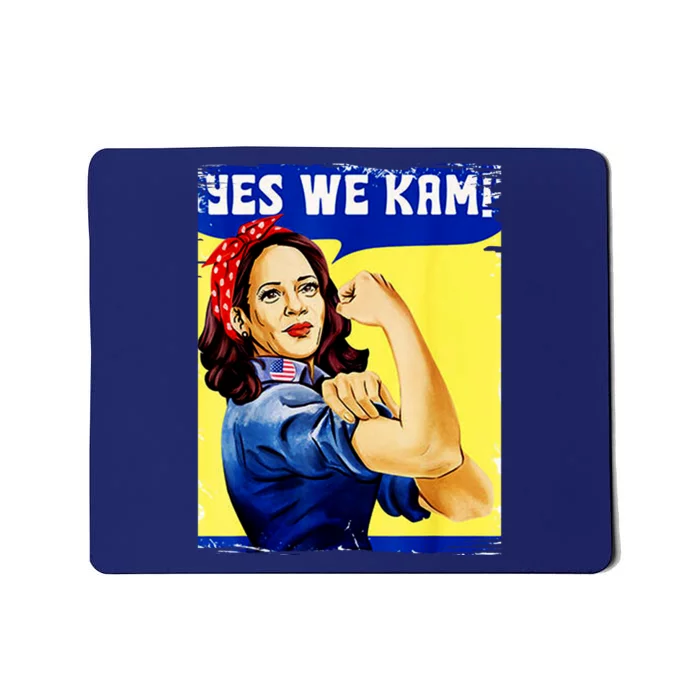 Yes We Kam Madam Harris Funny Mousepad