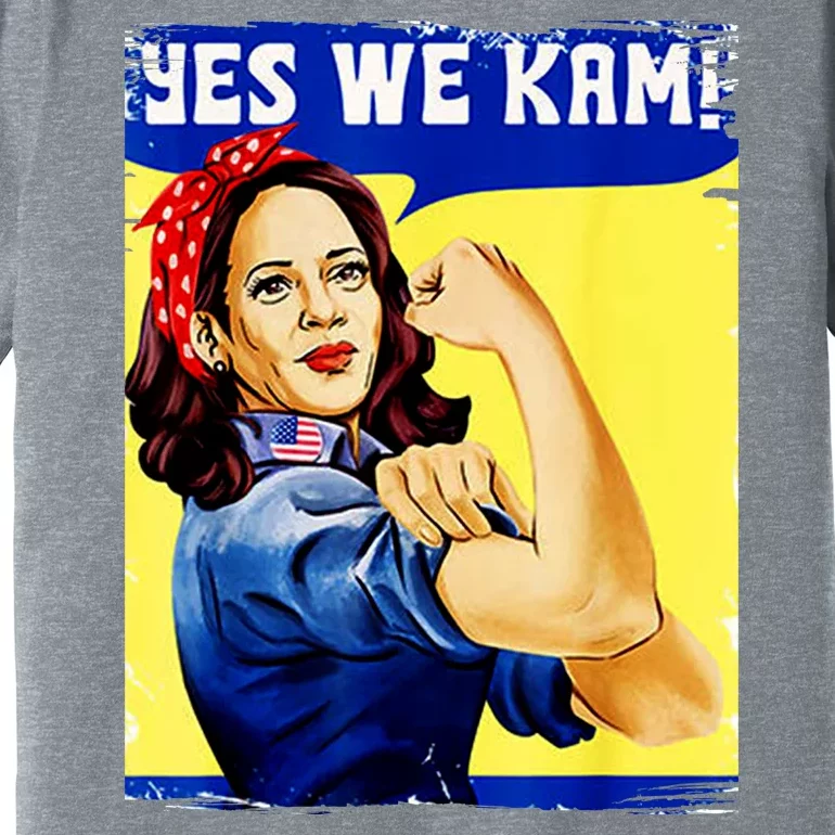 Yes We Kam Madam Harris Funny Premium T-Shirt