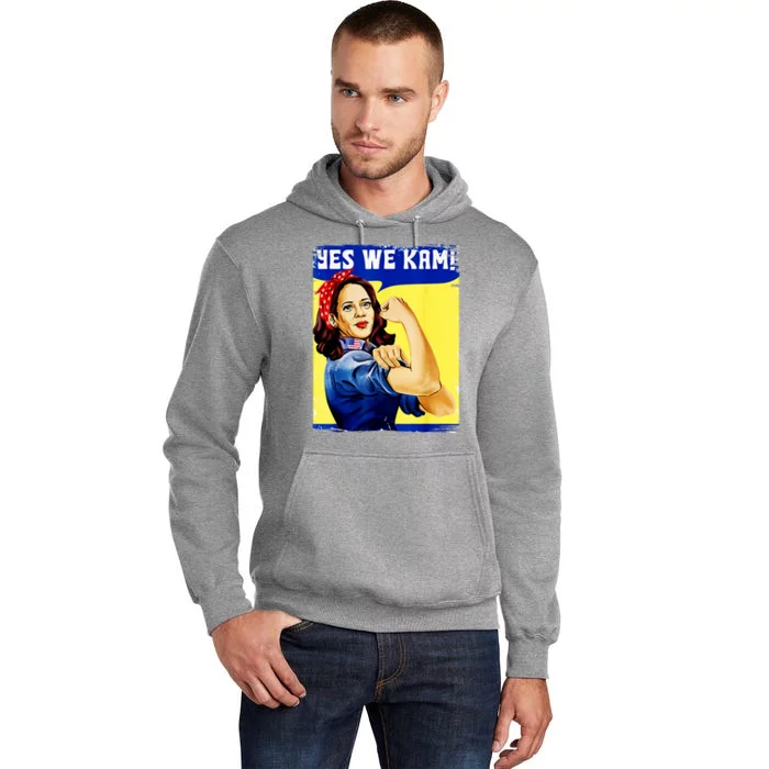 Yes We Kam Madam Harris Funny Tall Hoodie