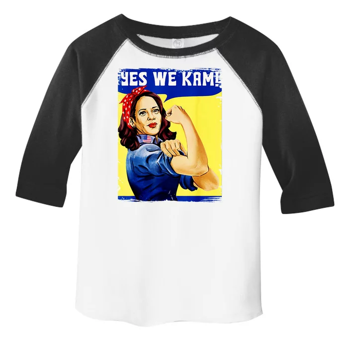 Yes We Kam Madam Harris Funny Toddler Fine Jersey T-Shirt