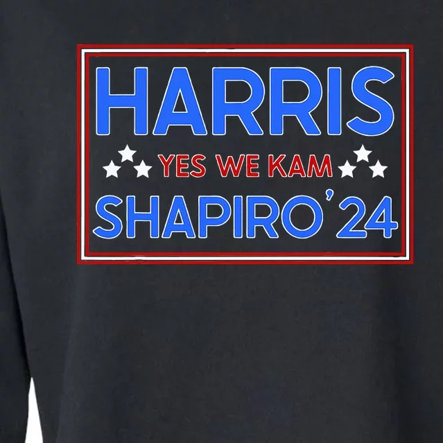 Yes We Kam Harris Shapiro 24 Cropped Pullover Crew