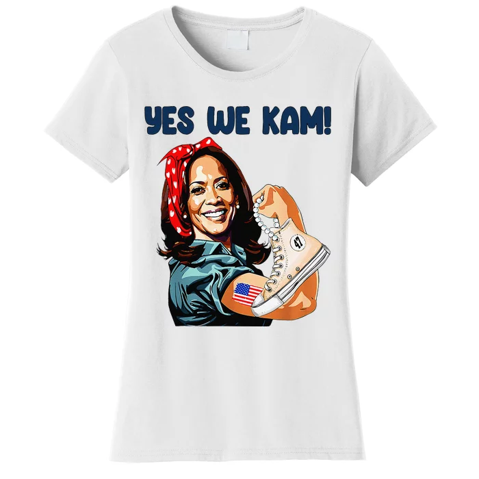 Yes We Kam Madam Harris Fun Chuck And Pearl Women's T-Shirt