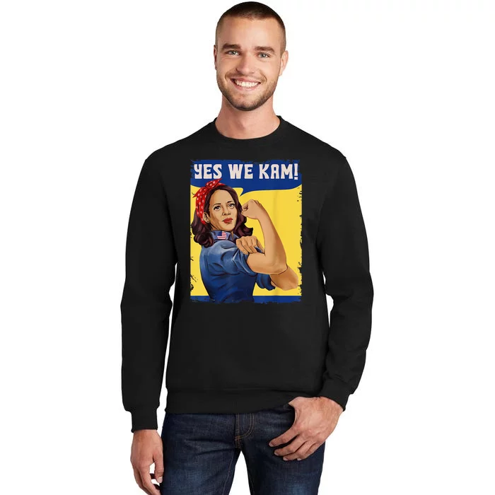 Yes We Kam Madam Harris Kamala Harris 2024 For President Sweatshirt