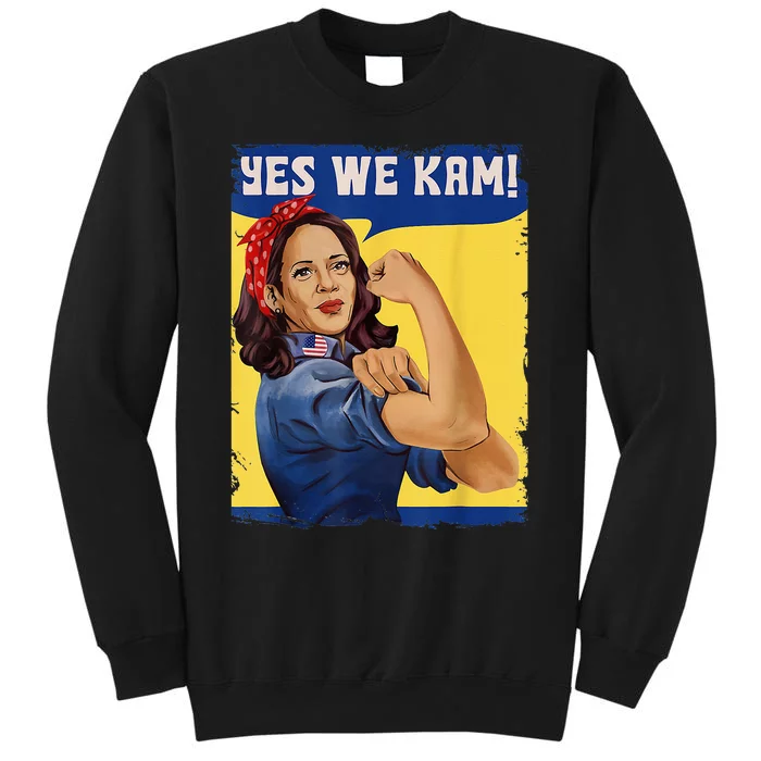 Yes We Kam Madam Harris Kamala Harris 2024 For President Sweatshirt