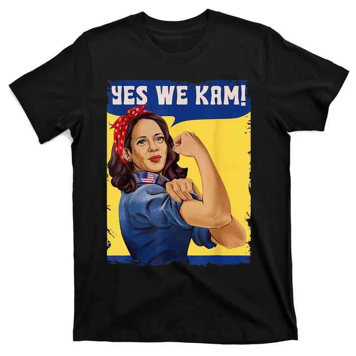 Yes We Kam Madam Harris Kamala Harris 2024 For President T-Shirt