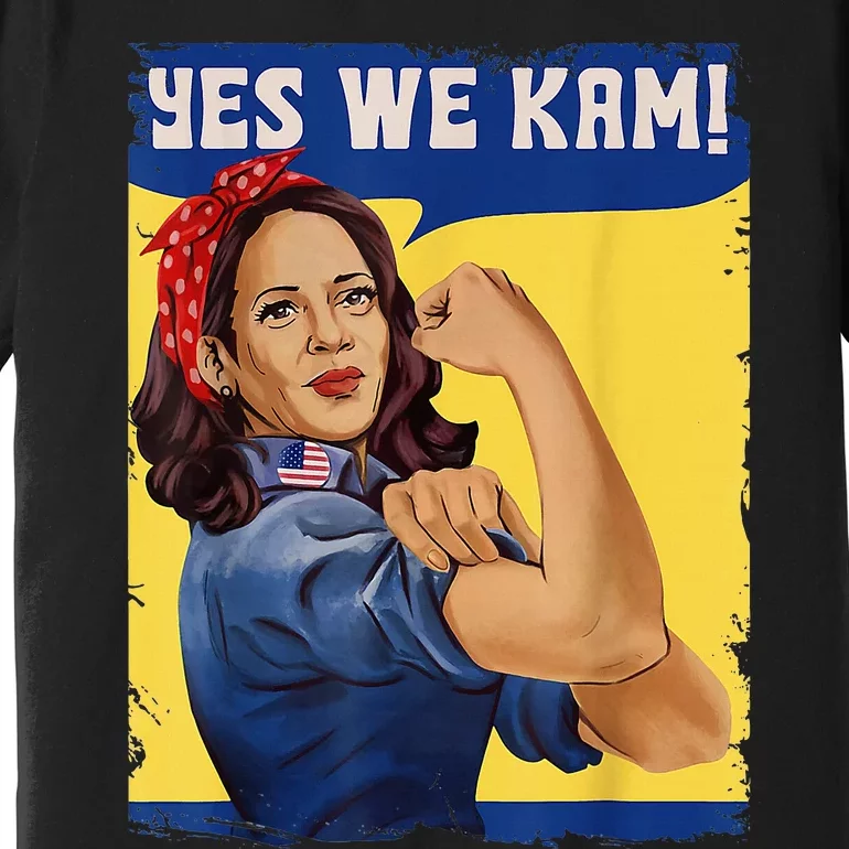 Yes We Kam Madam Harris Kamala Harris 2024 For President Premium T-Shirt