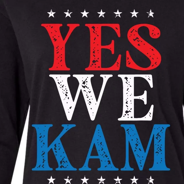 Yes We Kam Womens Cotton Relaxed Long Sleeve T-Shirt