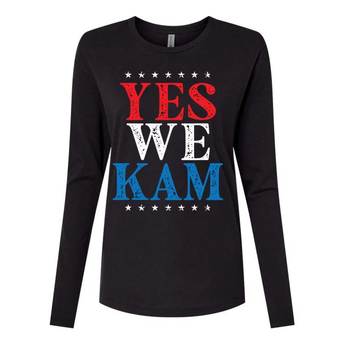 Yes We Kam Womens Cotton Relaxed Long Sleeve T-Shirt