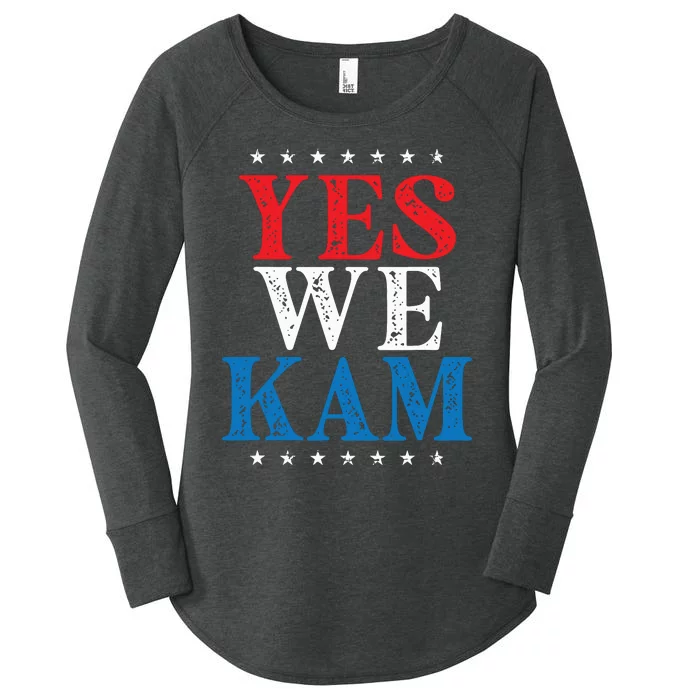 Yes We Kam Women's Perfect Tri Tunic Long Sleeve Shirt