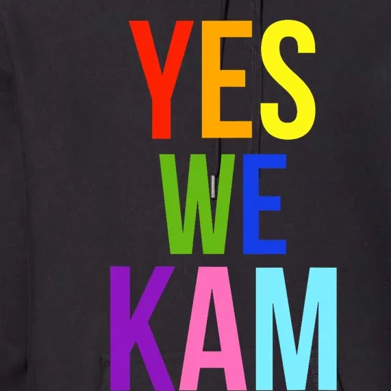 Yes We Kam Democrat Party Kamala Hariss Vote 2024 Premium Hoodie