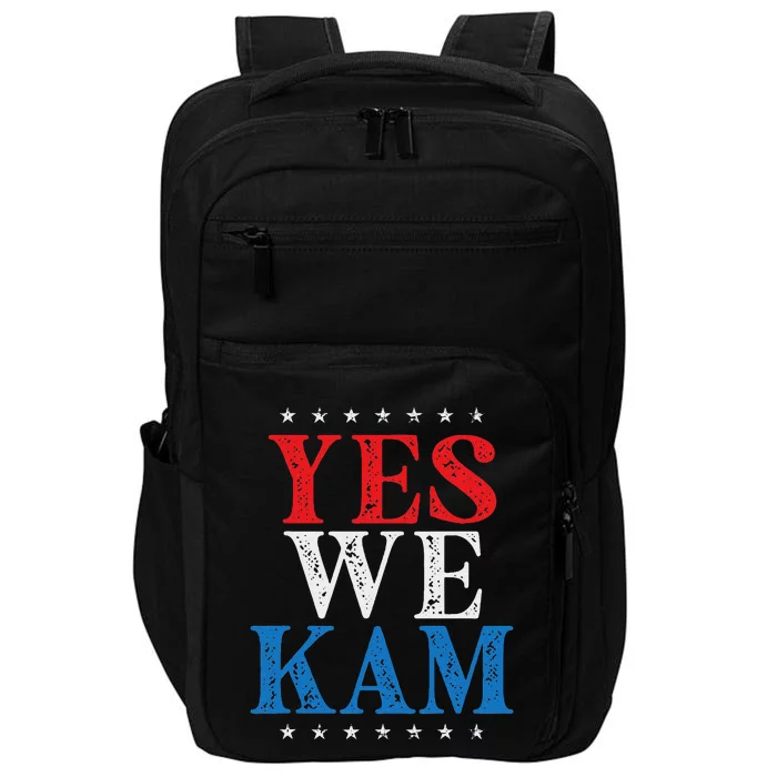 Yes We Kam Saying Quote Impact Tech Backpack