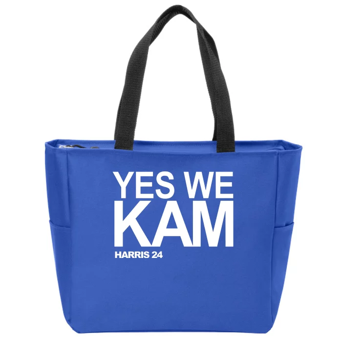 Yes We Kam Harris 2024 Pro Kamala Zip Tote Bag