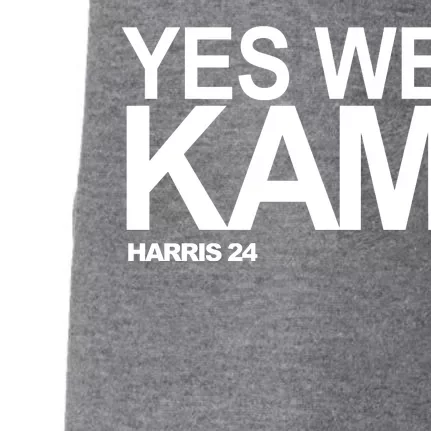 Yes We Kam Harris 2024 Pro Kamala Doggie 3-End Fleece Hoodie