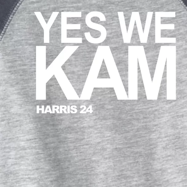 Yes We Kam Harris 2024 Pro Kamala Toddler Fine Jersey T-Shirt