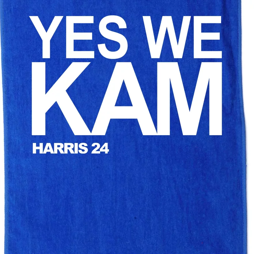 Yes We Kam Harris 2024 Pro Kamala Platinum Collection Golf Towel