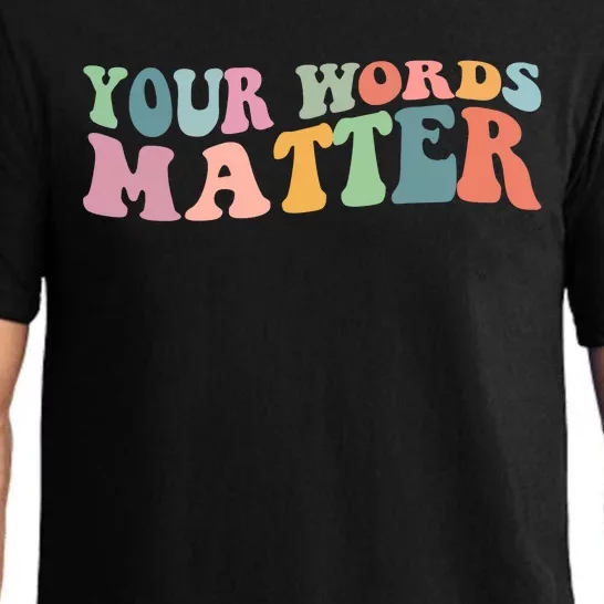 Your Words Matter Pajama Set