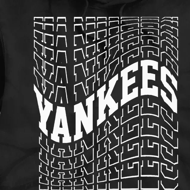 Yankee Wave Personalized Tie Dye Hoodie