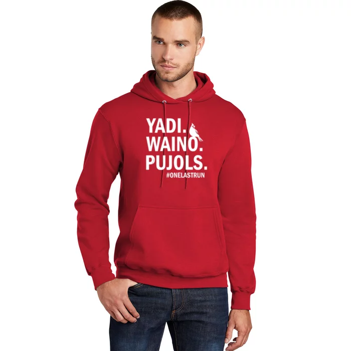 Yadi Waino Pujols #Onelastrun Baseball Softball Hoodie