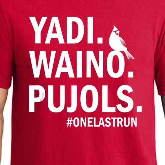 Yadi Waino Pujols #Onelastrun Baseball Softball Pajama Set